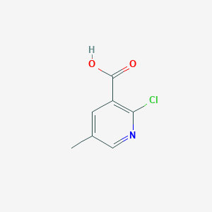 molecular formula C7H6ClNO2 B1589962 2-Chloro-5-methylnicotinic acid CAS No. 66909-30-6