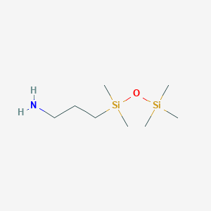 molecular formula C8H23NOSi2 B1589968 3-Aminopropylpentamethyldisiloxane CAS No. 23029-21-2