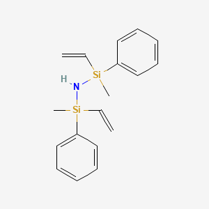 molecular formula C18H23NSi2 B1589969 1,3-二乙烯-1,3-二苯基-1,3-二甲基二硅氮烷 CAS No. 23038-10-0