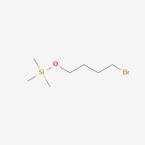 molecular formula C7H17BrOSi B1589978 (4-Bromobutoxy)trimethylsilane CAS No. 18292-36-9