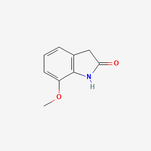 molecular formula C9H9NO2 B1589979 7-甲氧基吲哚啉-2-酮 CAS No. 7699-20-9