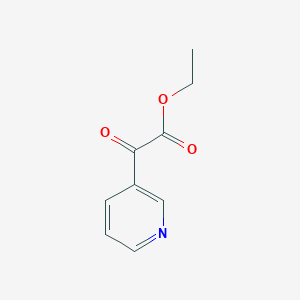 molecular formula C9H9NO3 B1589980 Ethyl 2-oxo-2-(pyridin-3-YL)acetate CAS No. 73672-37-4