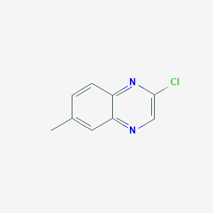molecular formula C9H7ClN2 B1589989 2-Chloro-6-methylquinoxaline CAS No. 55687-00-8