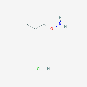 molecular formula C4H12ClNO B1589991 O-Isobutylhydroxylamine Hydrochloride CAS No. 6084-58-8