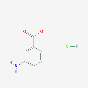 molecular formula C8H10ClNO2 B1589998 Methyl 3-aminobenzoate hydrochloride CAS No. 87360-24-5