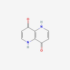 molecular formula C8H6N2O2 B1590005 1,5-Naphthyridine-4,8-diol CAS No. 28312-61-0