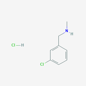 1-(3-Chlorophenyl)-N-methylmethanamine hydrochloride
