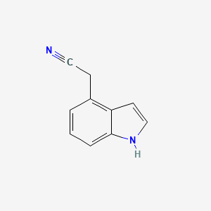 molecular formula C10H8N2 B1590011 2-(1H-Indol-4-yl)acetonitrile CAS No. 30933-66-5