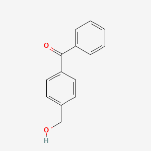 molecular formula C14H12O2 B1590032 (4-(Hydroxymethyl)phenyl)(phenyl)methanone CAS No. 81449-01-6