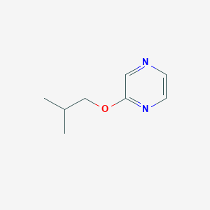 molecular formula C8H12N2O B1590035 2-(2-Methylpropoxy)pyrazine CAS No. 93905-03-4
