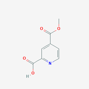 molecular formula C8H7NO4 B1590039 4-(Methoxycarbonyl)picolinic acid CAS No. 24195-03-7