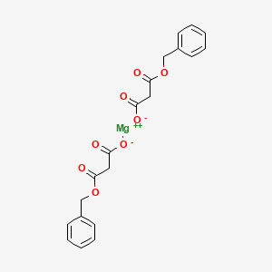 molecular formula C20H18MgO8 B1590040 Magnesium monobenzyl malonate CAS No. 84133-21-1