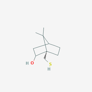 molecular formula C10H18OS B1590046 (1S)-1-(Mercaptomethyl)-7,7-dimethylbicyclo[2.2.1]heptan-2-ol CAS No. 71242-59-6