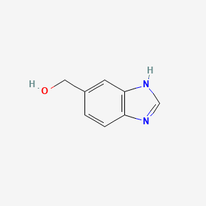 molecular formula C8H8N2O B1590048 1H-benzimidazol-5-ylmethanol CAS No. 106429-29-2