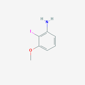 molecular formula C7H8INO B1590050 2-Iodo-3-methoxyaniline CAS No. 98991-09-4
