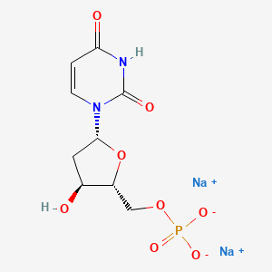 molecular formula C9H11N2Na2O8P B1590059 2'-Deoxyuridine-5'-monophosphate disodium salt CAS No. 42155-08-8