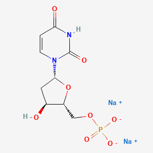 molecular formula C9H11N2Na2O8P B1590059 Disodium 2'-deoxyuridylate CAS No. 42155-08-8