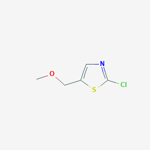 molecular formula C5H6ClNOS B1590060 2-Chloro-5-(methoxymethyl)thiazole CAS No. 340294-07-7