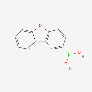 molecular formula C12H9BO3 B1590063 Dibenzo[b,d]furan-2-ylboronic acid CAS No. 402936-15-6