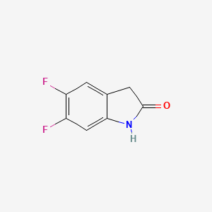 molecular formula C8H5F2NO B1590068 5,6-Difluorooxindole CAS No. 71294-07-0