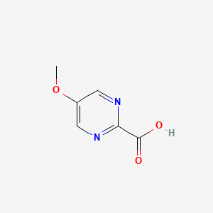 molecular formula C6H6N2O3 B1590074 5-Methoxypyrimidine-2-carboxylic acid CAS No. 344325-94-6