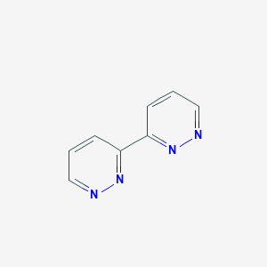 molecular formula C8H6N4 B159008 3,3'-Bipyridazine CAS No. 10198-96-6