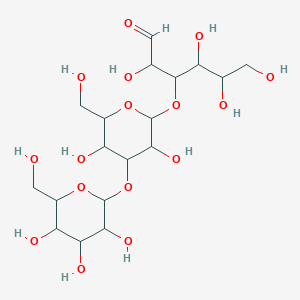 molecular formula C18H32O16 B1590085 层状三糖 CAS No. 3256-04-0