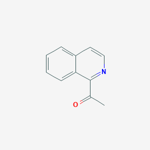 molecular formula C11H9NO B1590090 1-(Isoquinolin-1-yl)ethanone CAS No. 58022-21-2