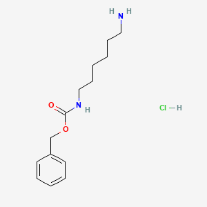 molecular formula C14H23ClN2O2 B1590092 Benzyl (6-aminohexyl)carbamate hydrochloride CAS No. 78618-06-1