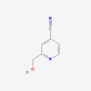 B1590093 2-(Hydroxymethyl)isonicotinonitrile CAS No. 51454-63-8