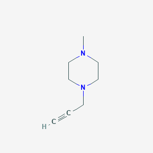 molecular formula C8H14N2 B1590098 1-Methyl-4-(prop-2-yn-1-yl)piperazine CAS No. 45813-02-3