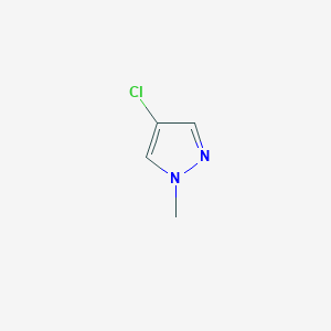 molecular formula C4H5ClN2 B1590106 4-chloro-1-methyl-1H-pyrazole CAS No. 35852-81-4