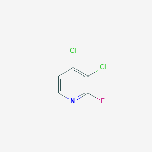 molecular formula C5H2Cl2FN B1590115 3,4-Dichloro-2-fluoropyridine CAS No. 851179-03-8