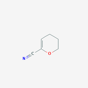 molecular formula C6H7NO B1590119 5,6-Dihydro-4H-pyran-2-carbonitrile CAS No. 31518-13-5