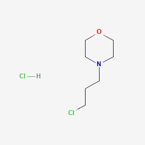 molecular formula C7H15Cl2NO B1590120 4-(3-Chloropropyl)morpholine hydrochloride CAS No. 57616-74-7