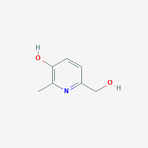 molecular formula C7H9NO2 B1590124 6-(Hydroxymethyl)-2-methylpyridin-3-ol CAS No. 4811-16-9