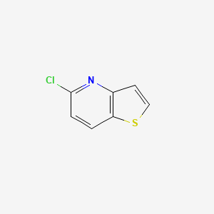 molecular formula C7H4ClNS B1590127 5-氯噻吩[3,2-b]吡啶 CAS No. 65977-55-1