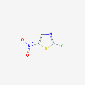 molecular formula C3HClN2O2S B1590136 2-Chloro-5-nitrothiazole CAS No. 3034-47-7