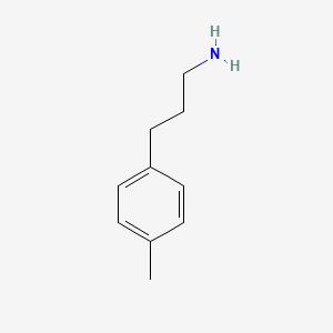 molecular formula C10H15N B1590137 3-(4-Methylphenyl)propan-1-amine CAS No. 54930-39-1