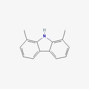 molecular formula C14H13N B1590146 1,8-二甲基-9H-咔唑 CAS No. 6558-83-4