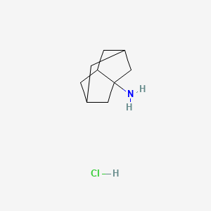 molecular formula C9H16ClN B1590152 Octahydro-2,5-methanopentalen-3a-amine hydrochloride CAS No. 86128-83-8