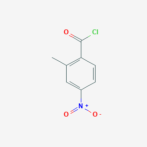 molecular formula C8H6ClNO3 B1590156 2-Methyl-4-nitrobenzoyl chloride CAS No. 30459-70-2