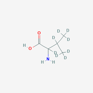 molecular formula C5H11NO2 B1590158 DL-缬氨-d8 CAS No. 203784-63-8