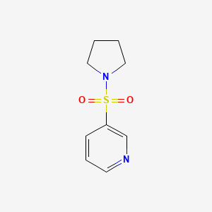 molecular formula C9H12N2O2S B1590161 3-(Pyrrolidin-1-ylsulfonyl)pyridine CAS No. 26103-51-5