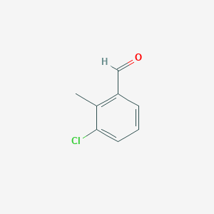 molecular formula C8H7ClO B1590165 3-Chloro-2-methylbenzaldehyde CAS No. 874-27-1