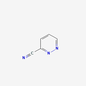 molecular formula C5H3N3 B1590183 Pyridazine-3-carbonitrile CAS No. 53896-49-4