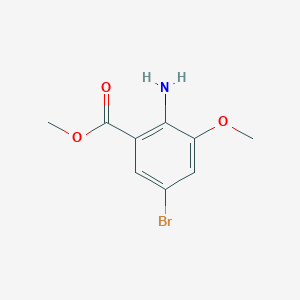 Methyl 2-amino-5-bromo-3-methoxybenzoate