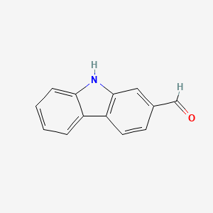 molecular formula C13H9NO B1590201 9H-咔唑-2-甲醛 CAS No. 99585-18-9