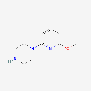 molecular formula C10H15N3O B1590203 1-(6-Methoxypyridin-2-yl)piperazine CAS No. 51047-54-2