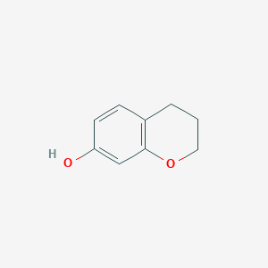 molecular formula C9H10O2 B1590204 色满-7-醇 CAS No. 57052-72-9